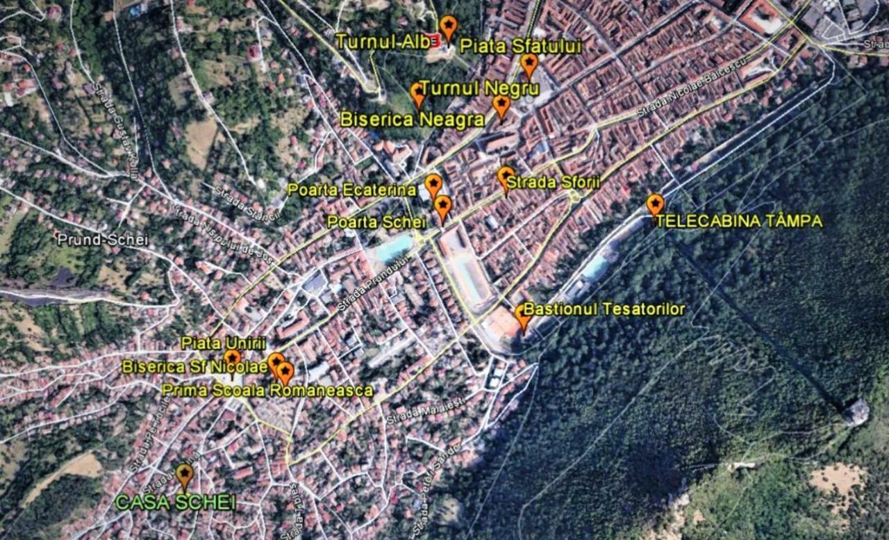 Villa Casa Schei Braşov Esterno foto